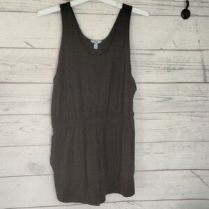 Black Sleeveless Romper